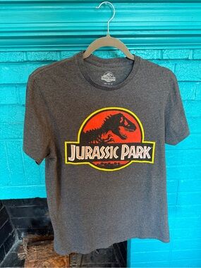 Jurassic Park Graphic Tee - Charcoal